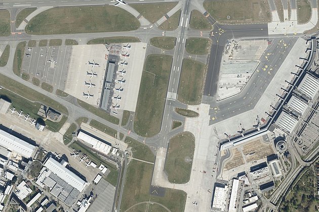 Hamburg Airport am 18.04.2020