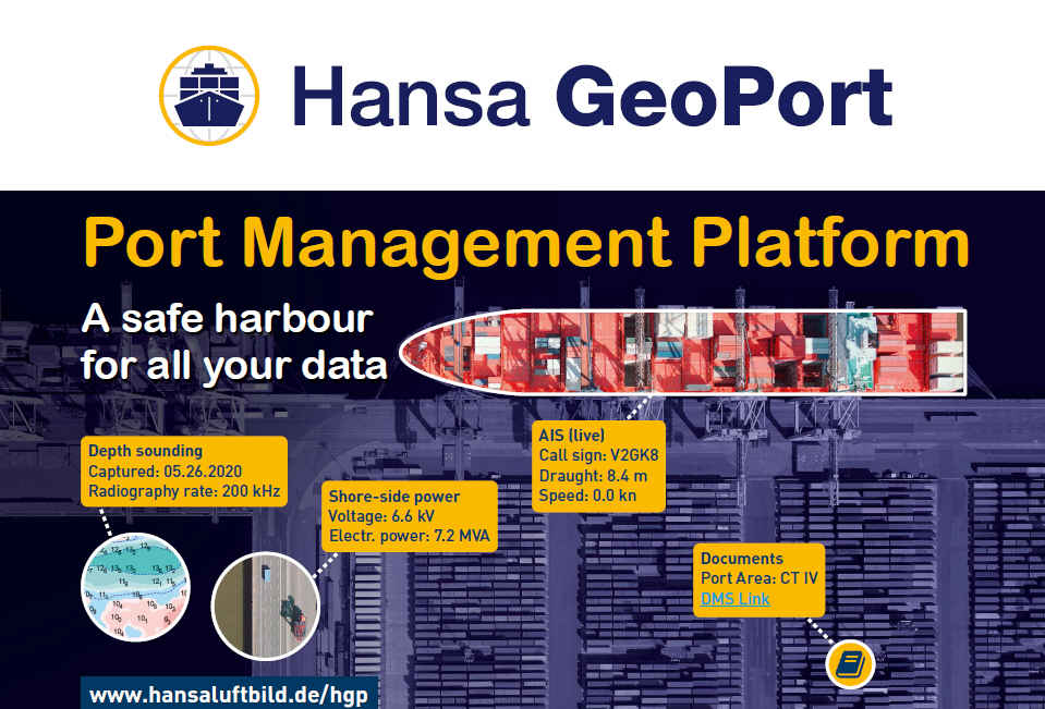 Hansa GeoPort features Hansa GeoPort features