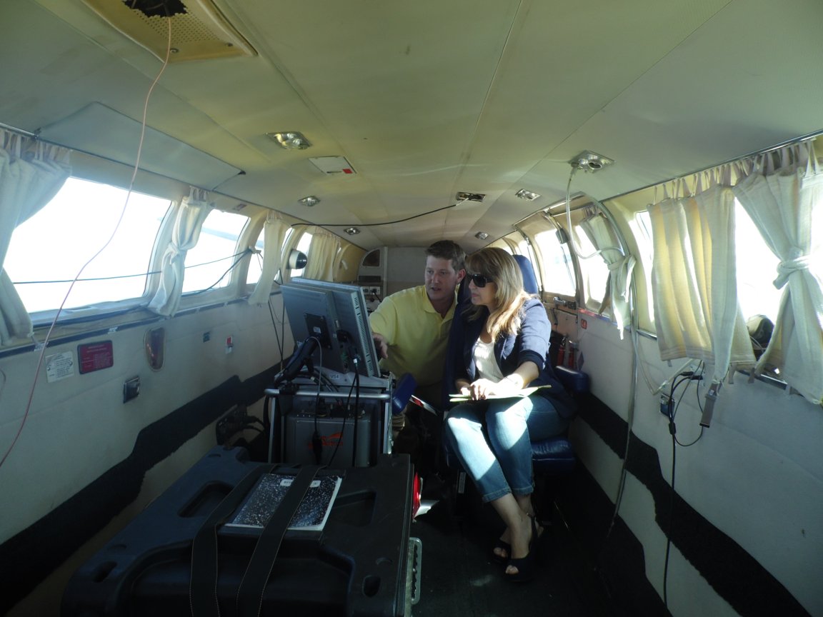 Hyperspektralbefliegung im Libanon