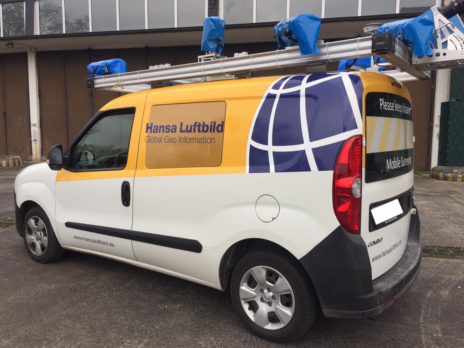 Foto eines infra 3D-Fahrzeugs